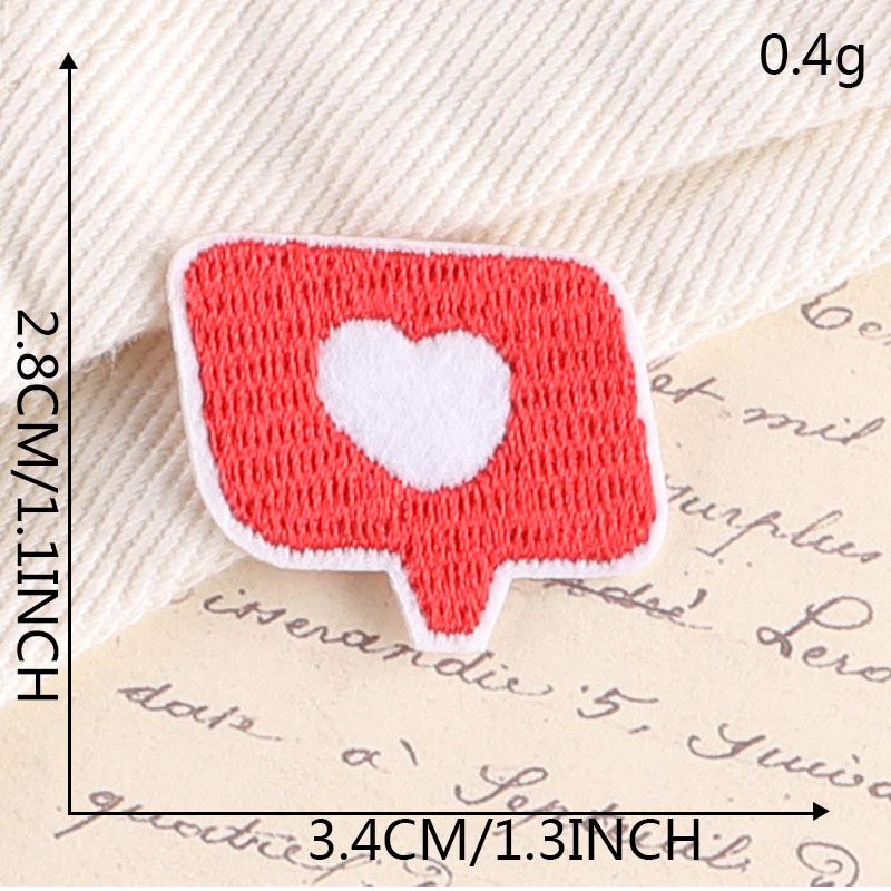 Duoku DIY Stick-Embleme zum Aufbügeln für Bekleidungszubehör