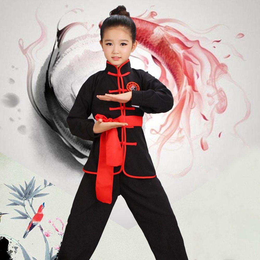 Chinese Wushu Costume Traditional Tai Chi Uniform Fashion Martial Art Uniform Children