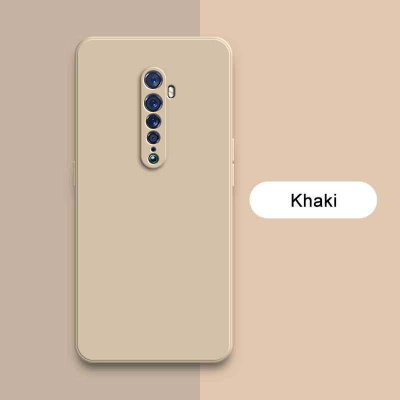 Square Liquid Silicone Case for OPPO Reno Ace 2 Reno2 2Z 2F Z F Ace2 Lens Protective Shockproof Soft Phone Cover RenoAce Reno2Z