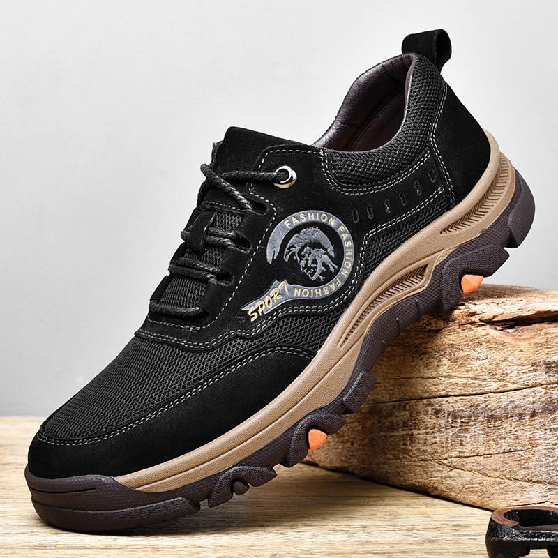 

Мужская походная обувь, уличные повседневные ботинки 39 чёрный