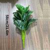 Simulasjonsplante Store Grønne Blader 18 Skilpaddeblader Nordisk Stil Kreative Grønne Planter Potteplanter Hjemspynt Dekorasjon