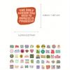 50pcs Positive Affirmation Colorful Graffiti Stickers Waterproof PVC Material Personalized Gift Decoration Water Cup Scrapbook