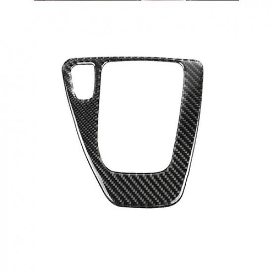 Carbon Fiber Gear Shift Panel Cover Trim For BMW 3 Series E90 E92 2005-2012