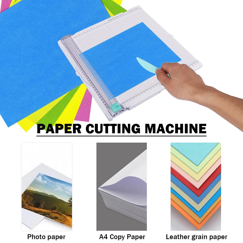 Paper Trimmer Scoring Board Craft Paper Cutter Folding Scorer for DIY Scrapbook Card Photo Paper Cutting Machine 36x33.7cm