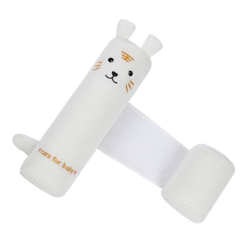 Pernă de Dormit pe o Parte pentru Bebeluși Desen Animat Design Ergonomic pentru Sugari Copii Mici Material Respirabil Model Drăguț Curățare Ușoară