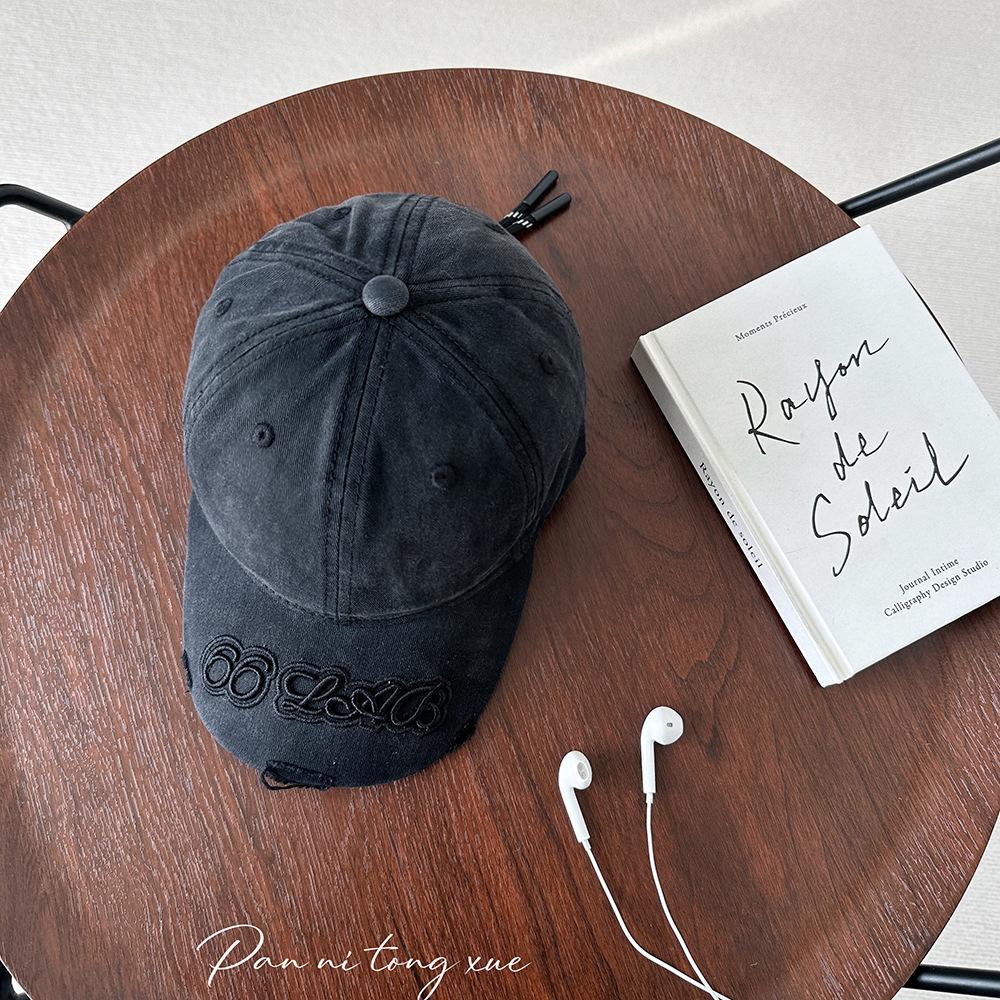 Spring and Summer Parent Child Style Korean Old-fashioned Candy Color Versatile Baseball Cap Baby Sun Hat