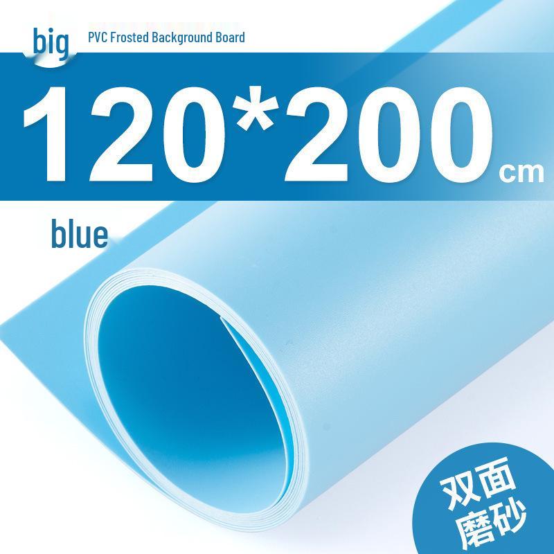White Frosted PVC Photography Background Board - Waterproof Gray Reflective Cloth