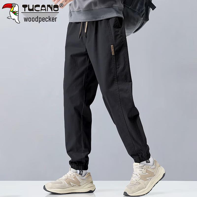 Tucano Men's Drawstring Loose Fit Casual Cargo Pants