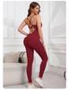 Seamless Ribbed Padded Leggings & Butt-Lifting Fitness Bodysuit