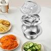 Stainless Steel Kitchen Strainer Set with Lid And Grater for Multiple Tasks, Professional