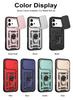 Armor Shockproof Case For Honor 600 Lite 600Pro Magnetic Ring Holder Slide Lens Cover For Honor 600 Honor600 Pro 5G Coque Funda