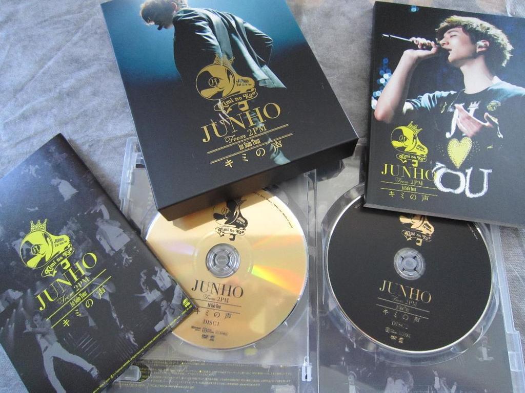 [USED] Junho DVD 1st Solo Tour "Your Voice" First Press Limited Edition