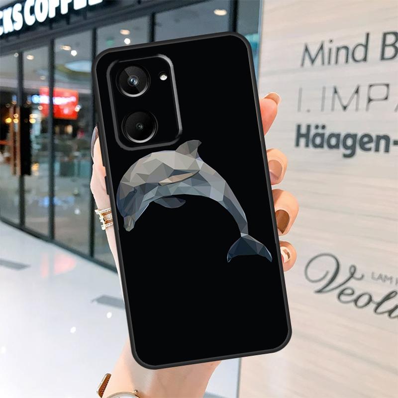 Dolphin Case For Realme 15 14 13 12 11 Pro Plus GT6 GT7 Pro C55 C51 C35 C53 C61 C65 C67 C63 C71 C75