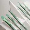4/6Pcs Watercolor Paint Brushes Paint Brushes Set Pointed Tip Paint Brushes Set Flat Head Watercolor Brush for Miniature Model