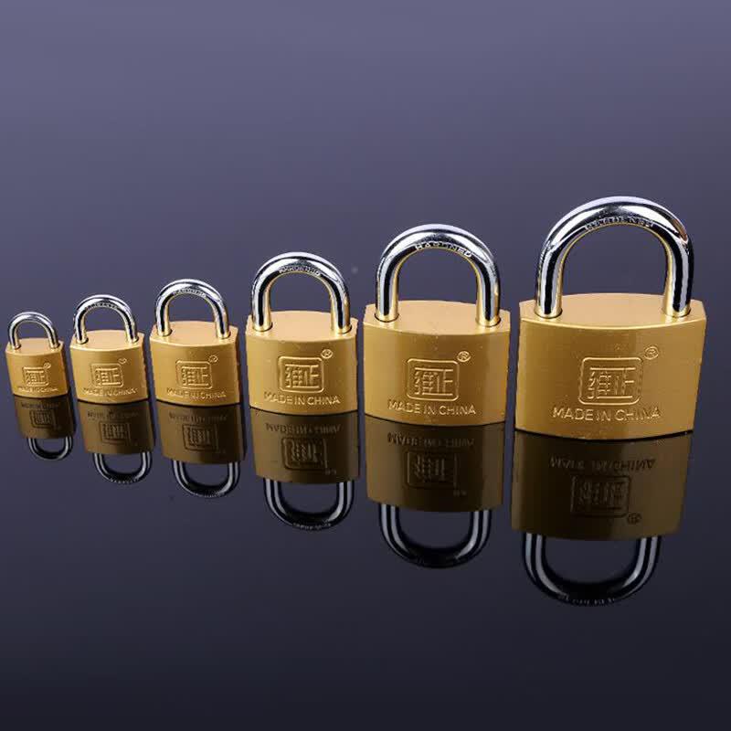 Yongzheng Copper Padlock
