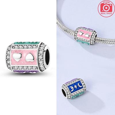 Colorful Star Wine Barrel Beads Copper Plated Beads Fit Originalcharms Bracelet Bead Jewelry Gifts For Women