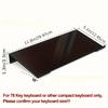 Acrylic Keyboard Stand, Compact Desktop Lifter for Keyboard & Mini PC, Durable Clear Keyboard Riser, Mixed Color Options for Hom