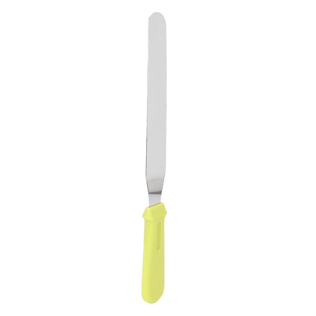 Hair Removal Spatula 8 Inch Straight Stainless Steel Wax Adjustment Mixing Knife