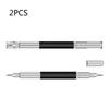 2Pcs Tungsten Carbide Tip Scriber Marking Etching Pen Double End Ceramic Glass Metal Wood Carving Scribing Marker Hand Tool