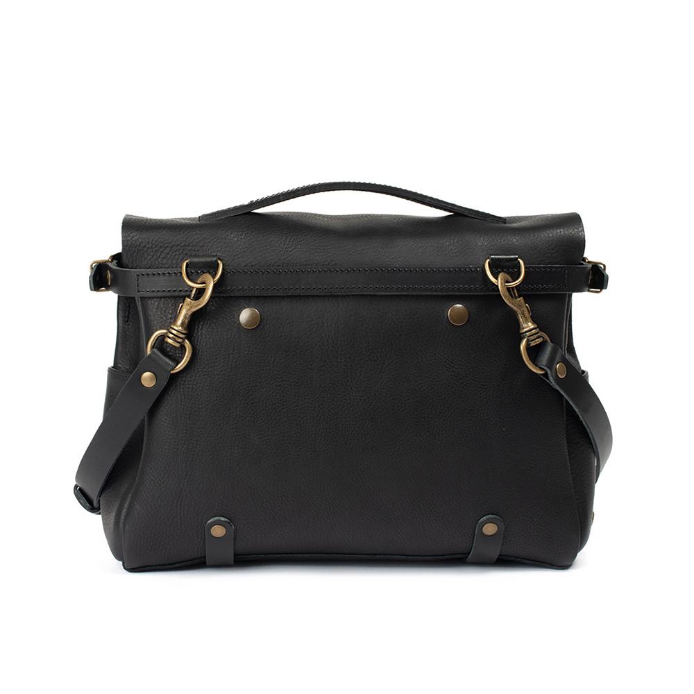 Bleudechauffe Eclair Satchel Bag M - Noir Black