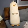 Yellow Chicken Hugging Pillow - Male & Female Plush Long Cushion Doll