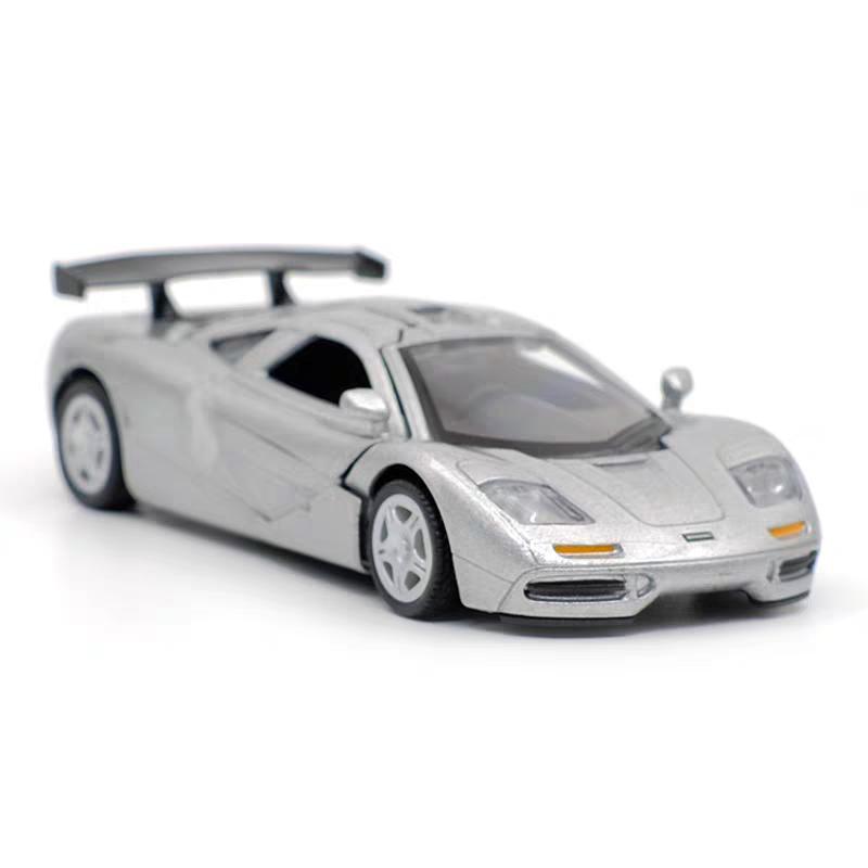 Auto Supercar Classica Retrò 1993 McLaren F1 Versione Match Auto in Metallo 5 Pollici Simulazione Diecast e Veicolo Giocattolo RMZ city 1:36 regali di compleanno in modelli in lega