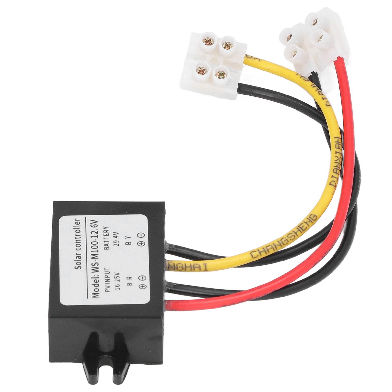 

MPPT Solar Controller Protective Control Panel Switch Battery Charging Supplies 100W Type 1