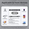 8K USB C 4 Extension Cable Fast Charging Cable Extender Male To Female Type C UHD Video 40Gbps 240W PD3.1 with Thunderbolt 4/3