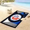 Asciugamano da Spiaggia Stampato FC Hansa Rostock, Asciugamano Grande Morbido Asciugatura Rapida per Spiaggia Campeggio Nuoto