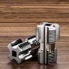4/6-points Double Head Water Pipe Inner Hole Wire Opener, Electric Drill Compatible Hexagonal Universal Water Pipe Tapping Tool