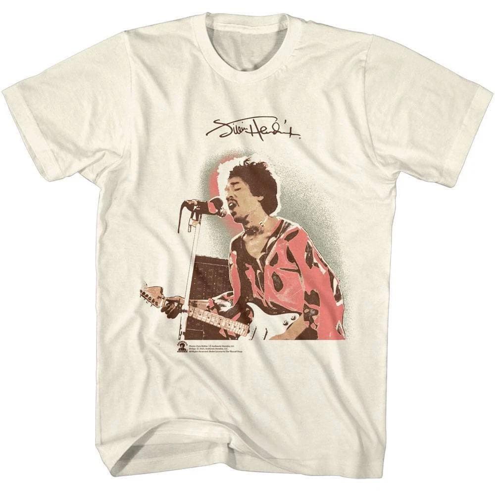 Jimi Hendrix Vintage Session Men s T-Shirt L