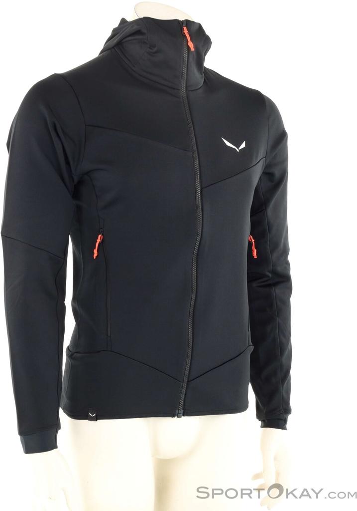 Куртка Salewa Sella Crevasse Hooded Men black out