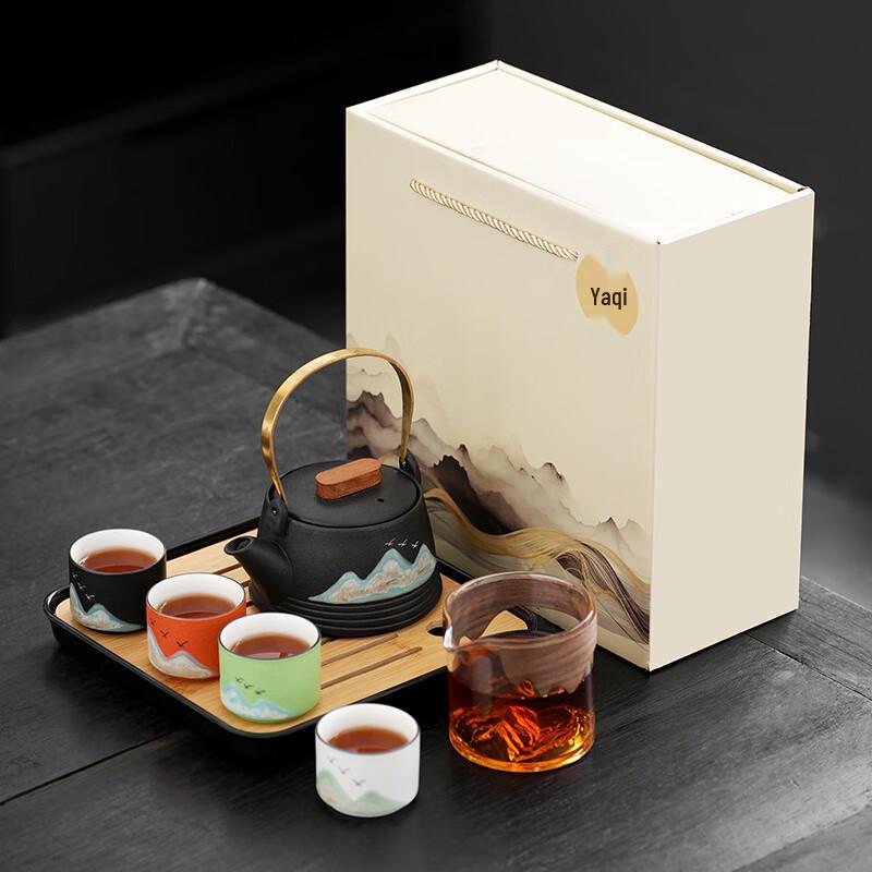 Jianglai Qianli Jiangshan Tea Set Gift Box