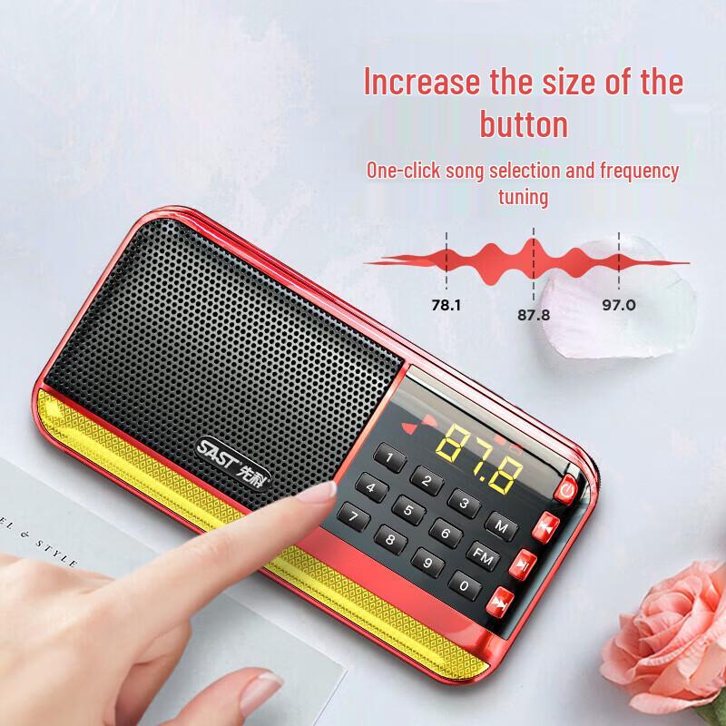 SAST V30 Portable Multifunction Radio for Seniors