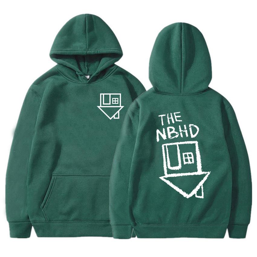 Women Men Clothes NBHD The Neighbourhood Band Printing Sweatshirts Unisex Streetwear Winter Soft Comfortable Hooded Pullovers