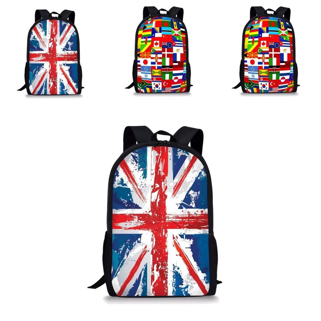 National Flag School Bags Durable And Fashionable Backpack For Students