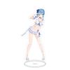 Swimsuit Party Time Hololive Vtuber Anime Figures Cosplay Acrylic Stands 15cm Model Mococo Kobo Ayame Desk Decor Standing Sign G