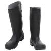 VidaXL Bottes de pluie noir taille 38-46 PVC