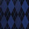 [Ogier] Men's Narrow Tie, 100% Silk, Argyle Pattern, Slim Tie, Gift, Business, Stylish, 6.5cm Width