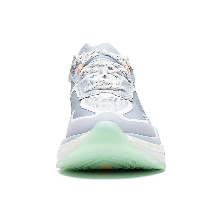 Li Ning Exceed Infinity Textile, Synthetic Leather Cushioning Slip Resistant Abrasion Resistant Low Top Casual Shoes AZGS086-1