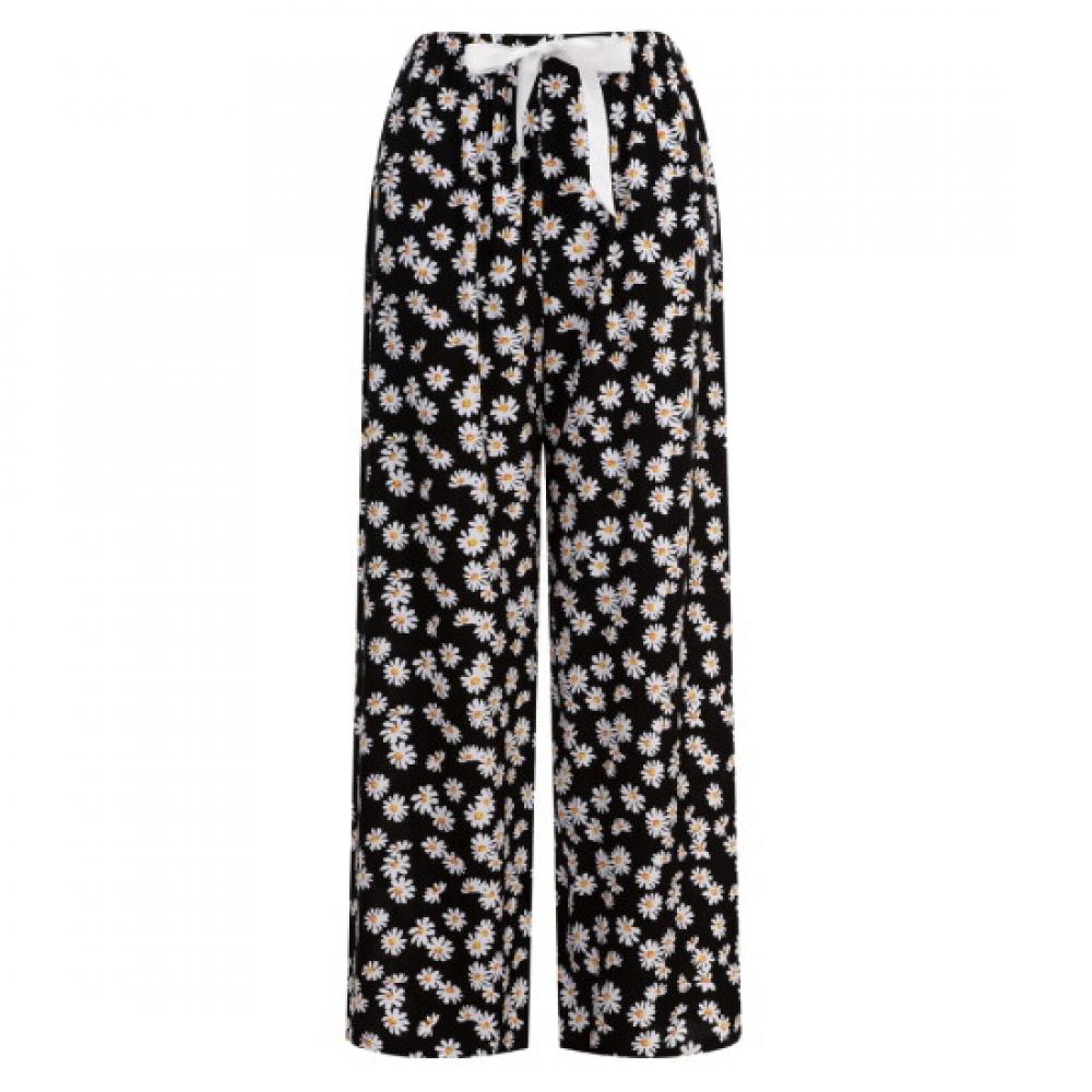 Shop Women Comfortable Cooling Beach 9 Length Wide Pants Cha Wpt 20367