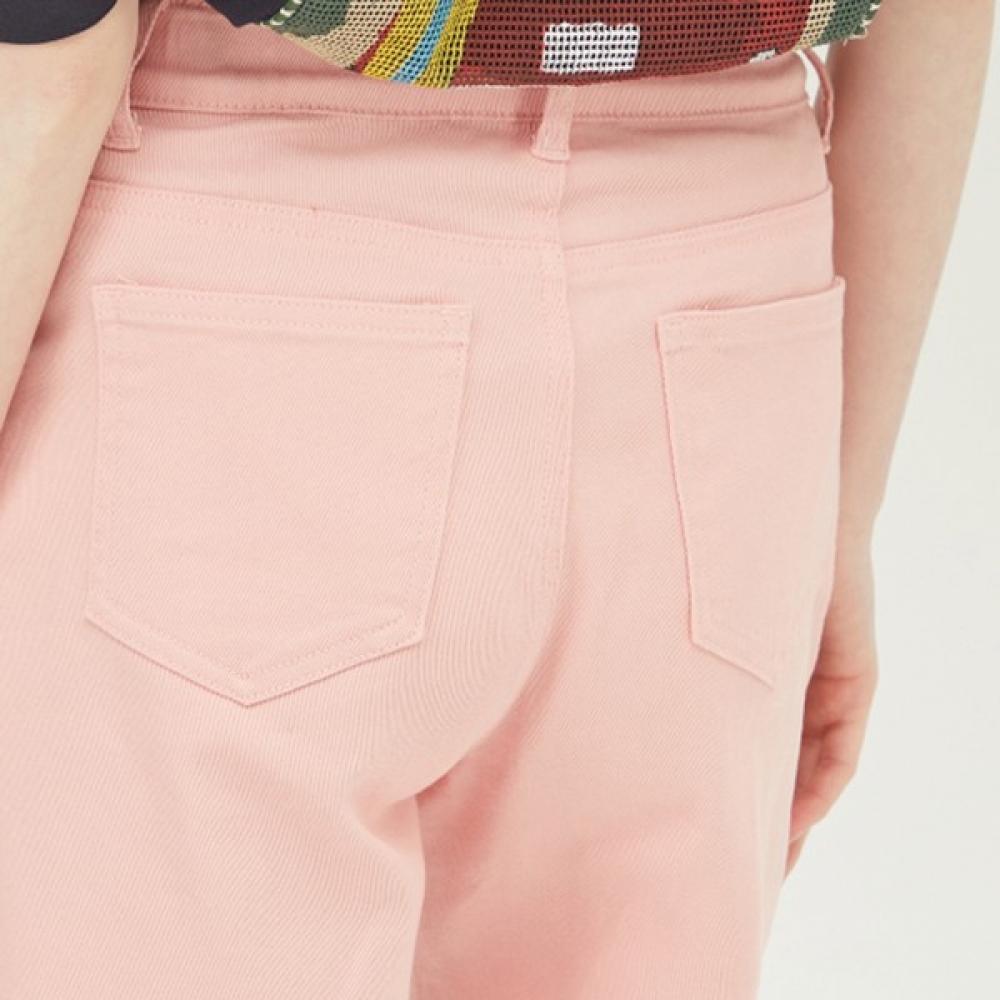 Benetton Benetton Back Banding Denim Short Pants Badp68331 Pk