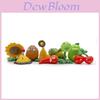 Premium Quality 16pcs Set Of New Plants Vs. Zombies Pvc Anime Action Figures For Kids