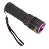 Y48 365nm Ultraviolet Flashlight Rechargeable Black Light Flashlight for Resin Curing Currency