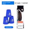 12pcs/set Folding Cup Quick Stacks Cups Cups Sport Flying Racing Cup  Speed Cup Training