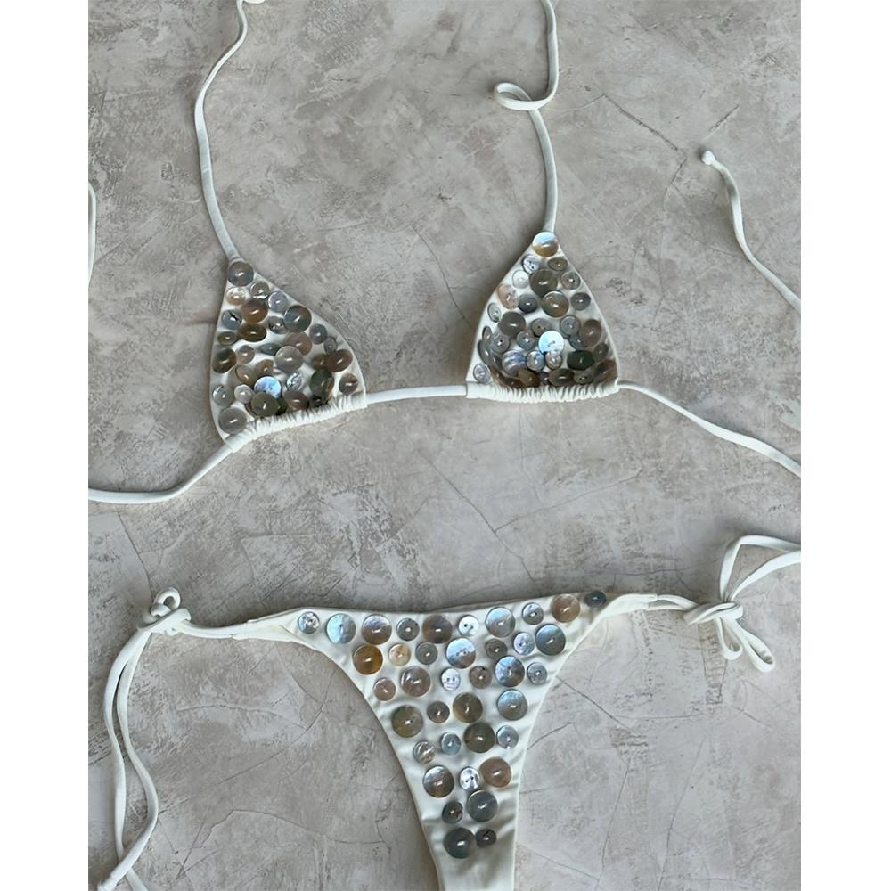 Push Up Bikinis 2025 New Sexy Women Swimsuit Swimwear Female Micro Bikini Set Biquini Bathing Suit Swimming Suits Beachwear