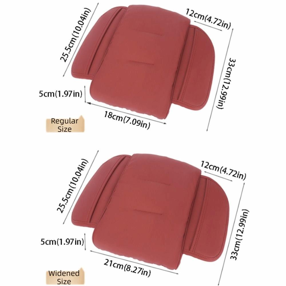 PU Leather Center Console Storage Luxury Style Armrest Pad Arm Rest Expander  Driving Comfort