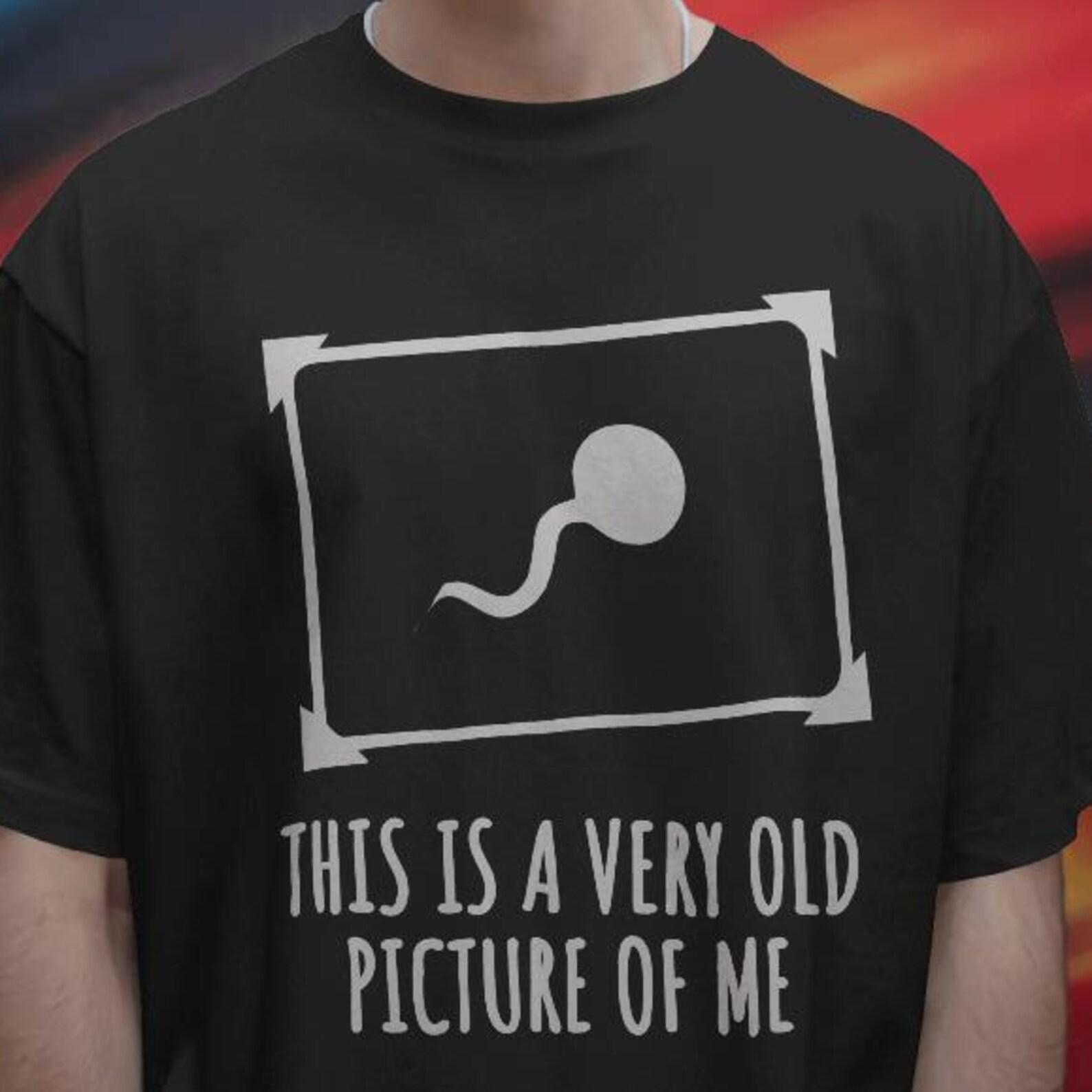 Comfort Colors This Is A Very Old Picture Of Me Shirt - Funny Novelty Tshirt S