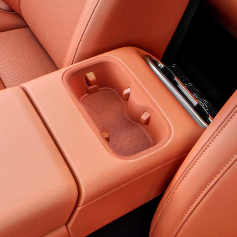 For Leapmotor C10 C16 2026 Car Silicone Water Cup Drinks Holder Central Console Armrest Water Cup Storage Box Interior Accessory