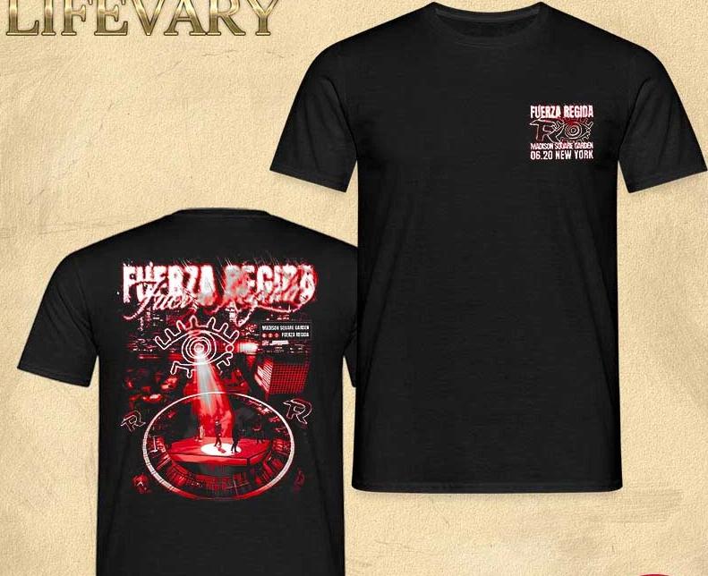 Fuerza Regida 6 20 2025 New York ShirtT-shirt T S